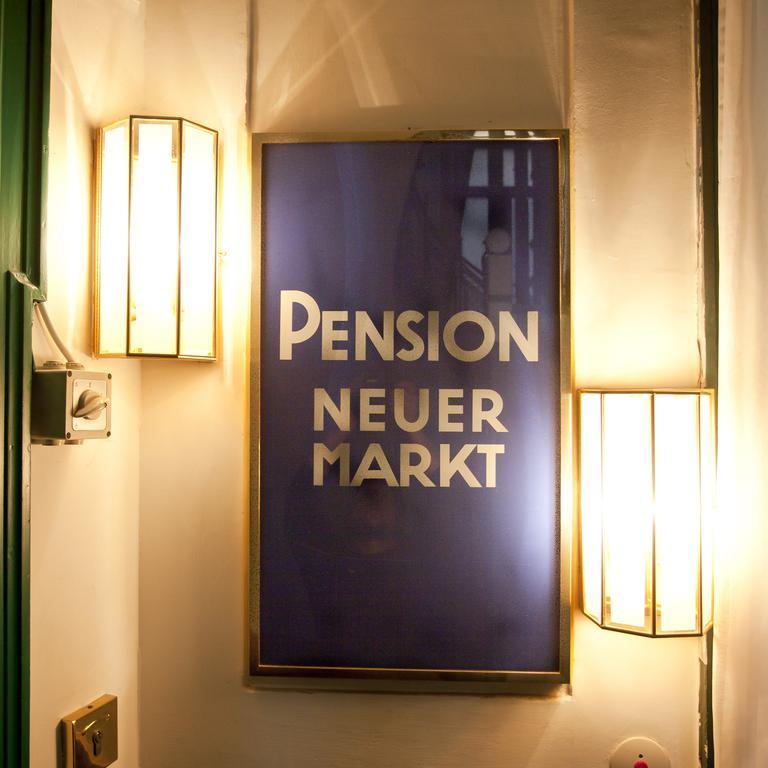 Pension Neuer Markt Viena Exterior foto